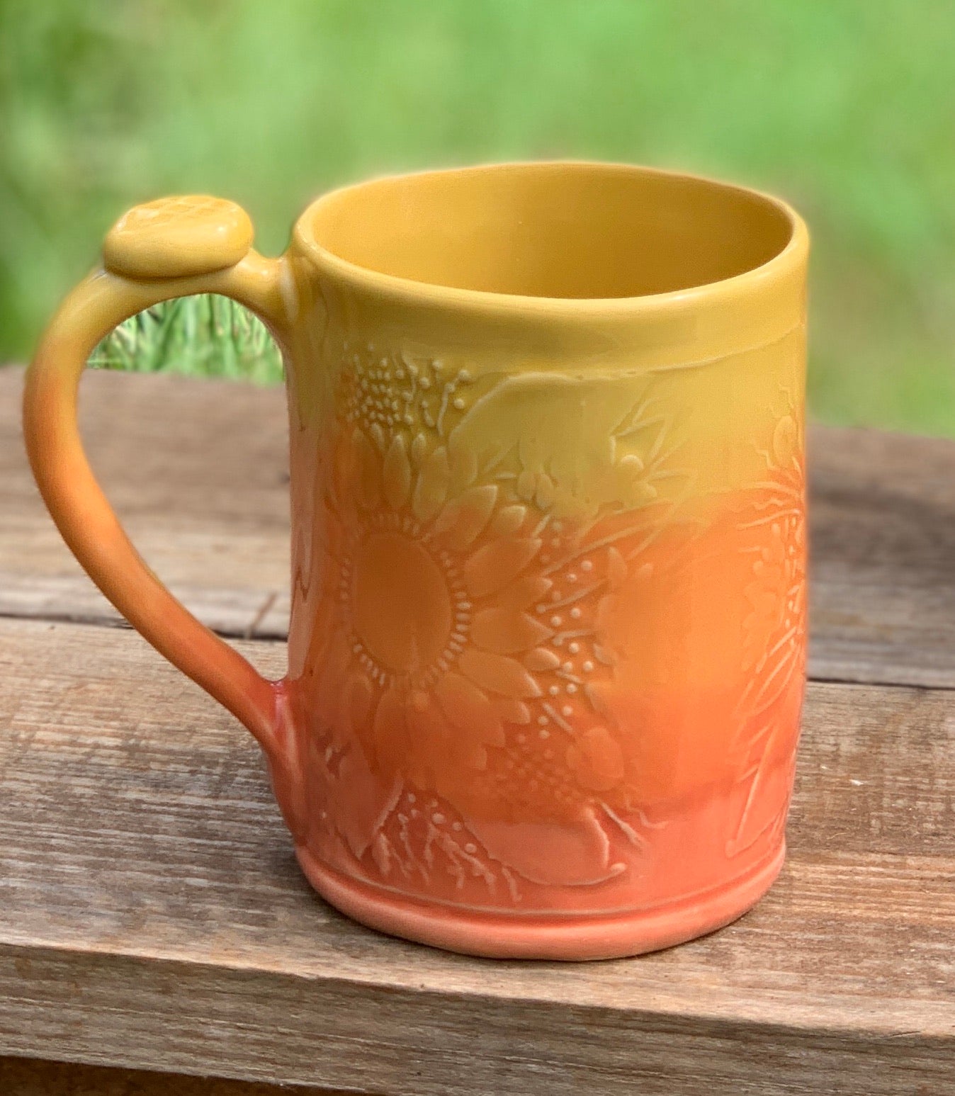 Sunflower Mug 8  20oz
