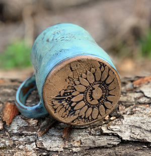 20 oz sunflower Mug